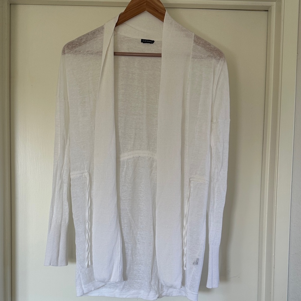 Club Monaco Linen Summer Cardigan